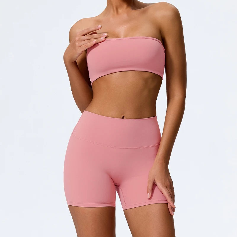Two Piece Fitness Sports Yoga Outfit Set