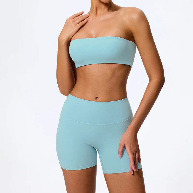 Two Piece Fitness Sports Yoga Outfit Set